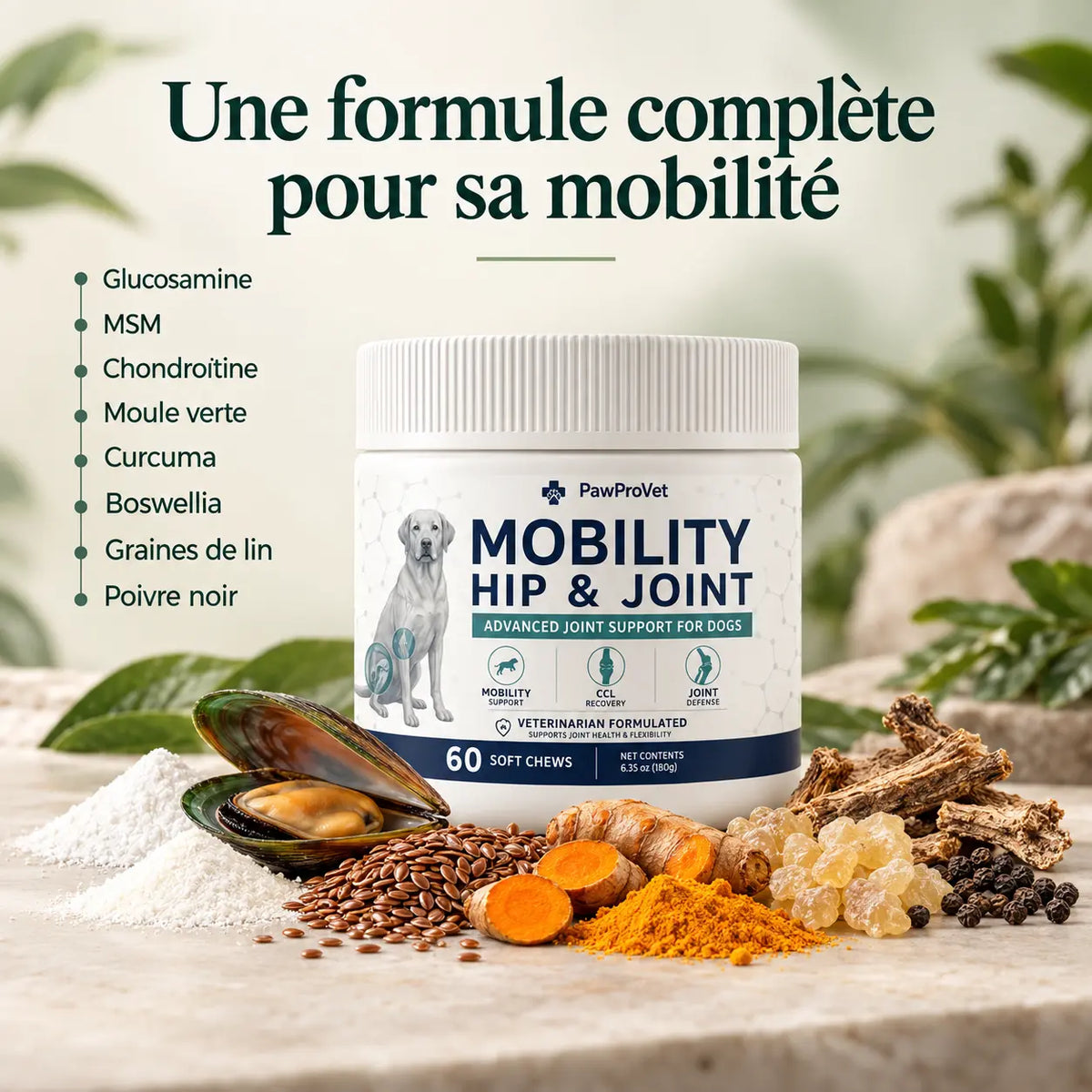 Canévia Mobilité – Bouchées pour le confort articulaire du chien