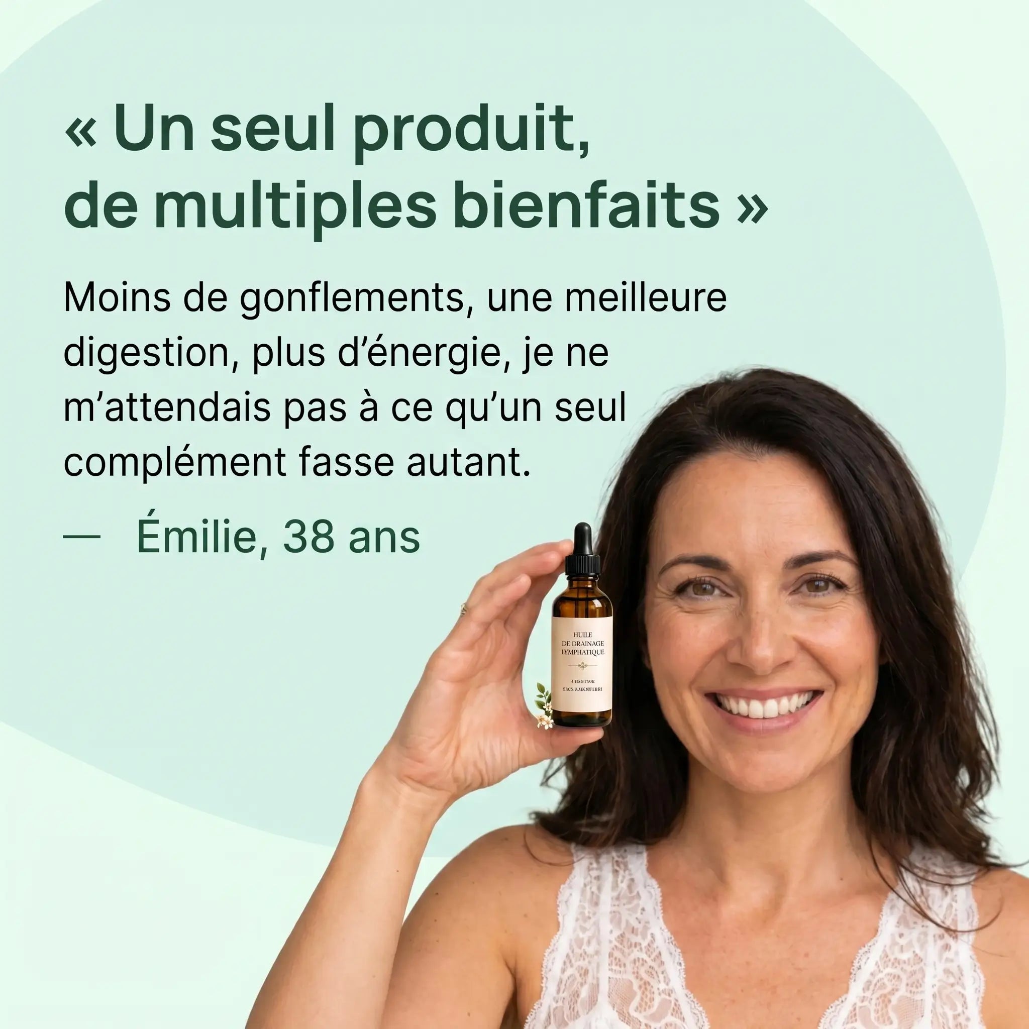 Drainant Lymphatique BelGlow — Complexe Lympha-4