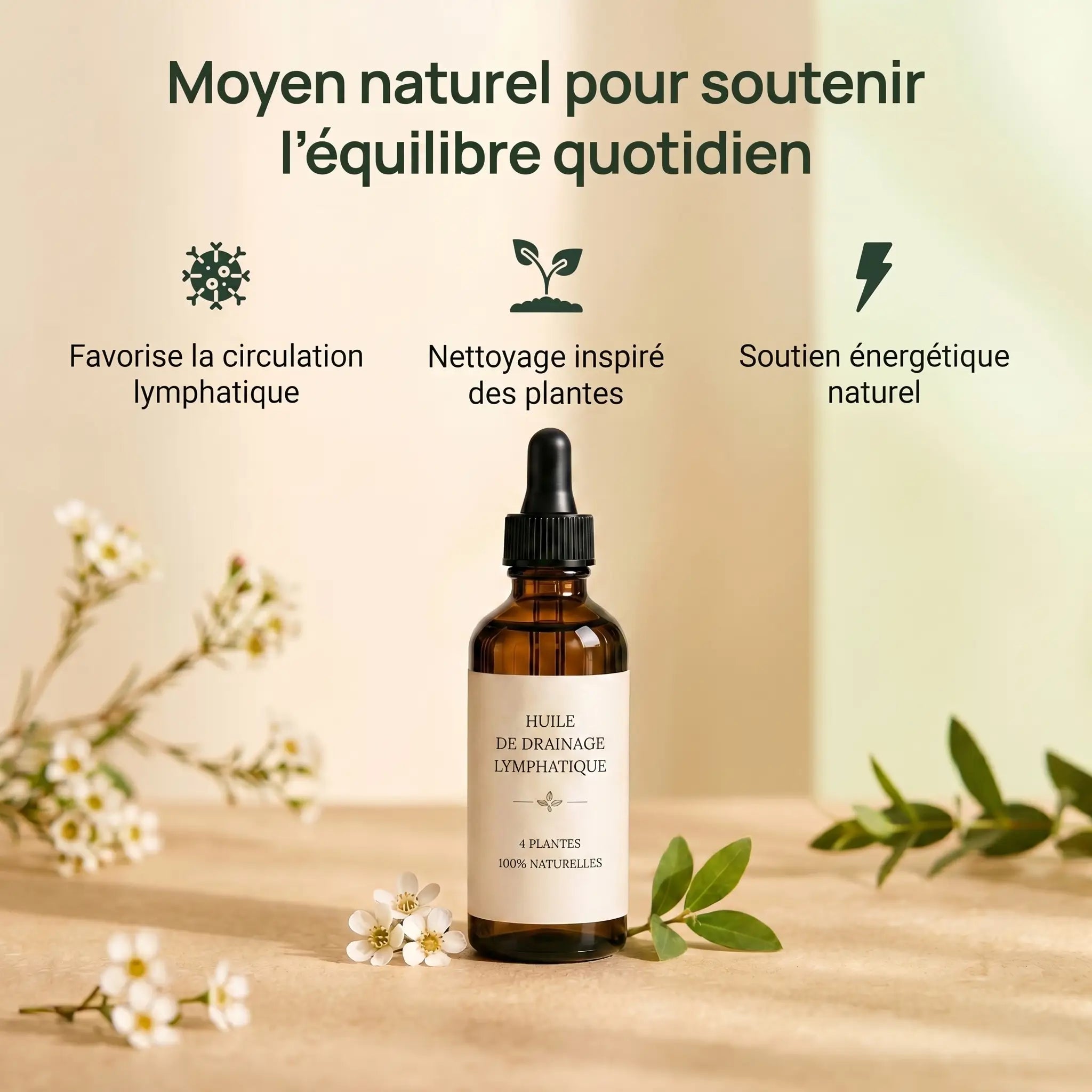 Drainant Lymphatique BelGlow — Complexe Lympha-4